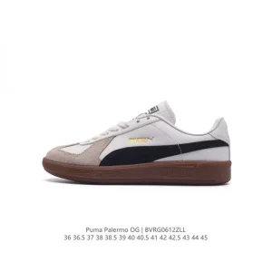 PUMA Palermo OG Army Trainer Low Top Sneakers for Men and Women