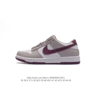Nike SB Dunk Low Pro Vintage Leather Skate Shoes for Men and Women