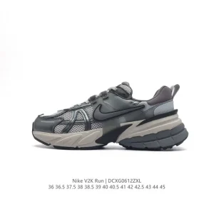 Nike V2K Run Retro Running Shoe with Cushioning and Stability