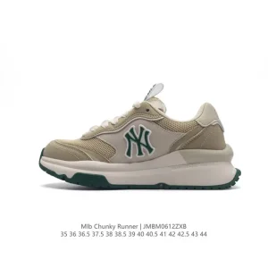 MLB Chunky Runner Liner 2023 Low-Top Chunky Sole Leather Sneakers