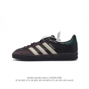 Adidas Originals Gazelle Indoor Retro Classic Sneakers with Gum Sole
