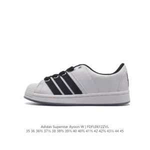 Adidas Superstar Ayoon W Classic Shell Toe Sneakers for Men and Women