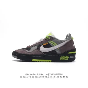 Nike Field General Union Collaboration Vintage Style Sneakers for Men and Women
