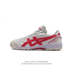 Asics DS Light C3 FF TF Kangaroo Leather AG Short Stud Football Shoes