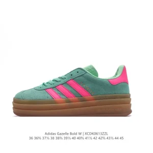 Adidas Gazelle Bold Retro Chunky Sole Sneakers