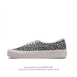 Vans Authentic Lx Low Top Canvas Vulcanized Skate Shoes