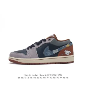 Jordan Air Jordan 1 Low Retro Vintage Basketball Shoes