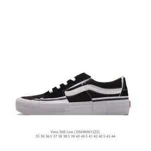 Vans Sk8-Low Reissue S Low-Top Canvas Skateboarding Shoes