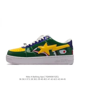 Bape x Nike Air Force 1 Sta Low Camo Sneakers