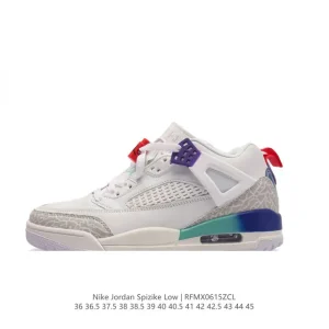 Nike Jordan Spizike Low Classic Elephant Print Retro Basketball Shoe