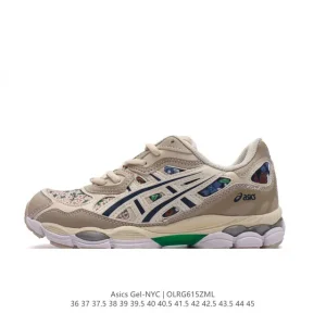 ASICS GEL-NYC Retro Street Running Shoes with Gel Cushioning and Foam Sole