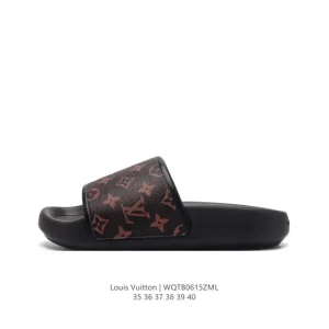 Louis Vuitton LV Monogram Slide Sandals for Women