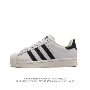 Adidas Superstar Ayoon W Classic Shell Toe Sneakers for Men and Women