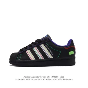 Adidas Superstar Ayoon W Classic Shell Toe Sneakers for Men and Women