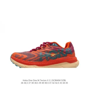 Hoka Tecton X 2 Lightweight Cushioned Running Shoes for Men and Women