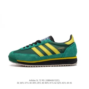 Adidas Originals SL 72 Retro Runner Sneaker with Nylon Upper and EVA Midsole