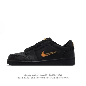Jordan Air Jordan 1 Low Retro Basketball Shoe with Air Cushion