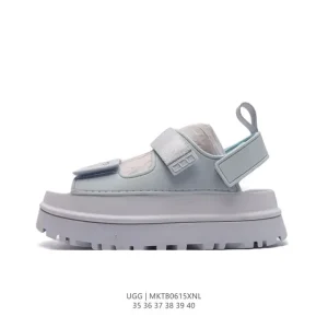 UGG Women's New Fashion Slides Sandals with Elastic Strap