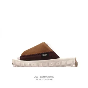 UGG W Venture Daze Slide Slipper with Tire Sole and 5cm Height Increase