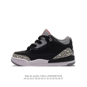 Jordan Air 3 Retro SE Kids Basketball Shoes