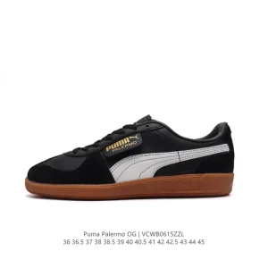 PUMA Palermo OG Army Trainer Low-Top Sneakers for Men and Women