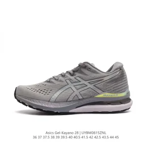 ASICS Gel Kayano 28 Lightweight Running Shoe with Nanofiber and Gel Cushioning