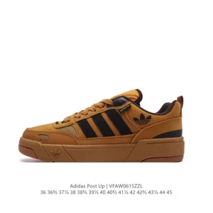 Adidas Originals Post Up Low Top Leather Sneakers for Men and Women