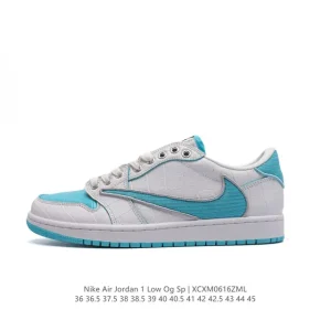 Nike Air Jordan 1 Low OG SP Military Blue Reverse Swoosh