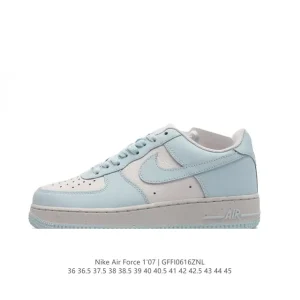 Nike Air Force 1 Low 07 Casual Sneakers with Air Cushioning