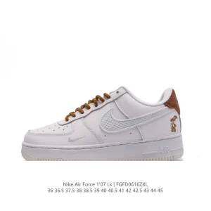 Nike Air Force 1 '07 Low Men's and Women's Casual Sneakers with Air Cushioning