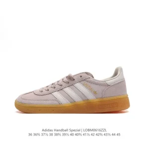 Adidas Handball Spezial Mid Cut Leather Vintage Sneakers