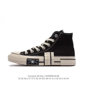 Converse All Star High Top Leather Platform Shoes for Men and Women