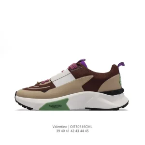 Valentino VLTN Leather Vintage Men's Running Sneakers