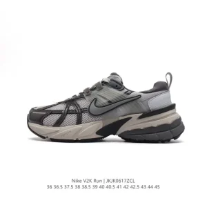 Nike V2K Run Retro Running Shoes Vintage Style with Cushioning