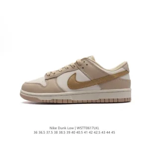 Nike SB Dunk Low Pro Vintage Leather Skate Shoes for Men and Women