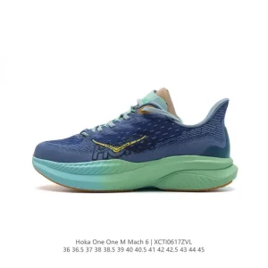 HOKA Mach 6 Supercritical EVA Lightweight Racing Trainer for Advanced Runners