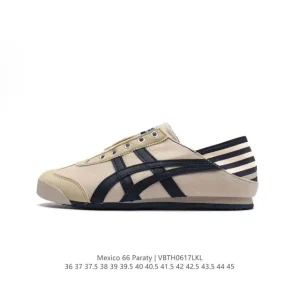ASICS Onitsuka Tiger Mexico 66 Paraty Canvas Sneakers for Men and Women