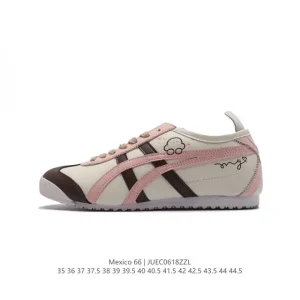 ASICS Onitsuka Tiger Mexico 66 Classic Retro Leather Sneakers