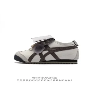 ASICS Onitsuka Tiger Mexico 66 Classic Retro Leather Sneakers