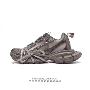 Balenciaga 3XL Sneaker 3+ Series Low Top Vintage Chunky Sole Dad Shoe