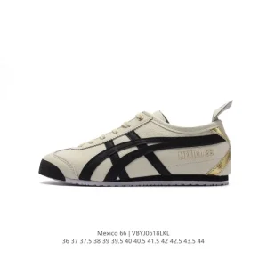 ASICS Onitsuka Tiger Mexico 66 Classic Leather Retro Sneakers
