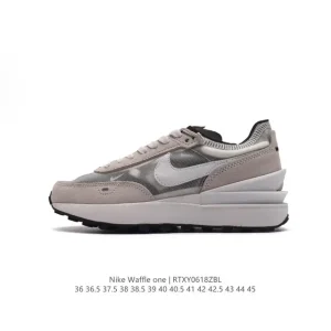 Nike Waffle One Men's and Women's Lifestyle Shoes with Classic Waffle Sole