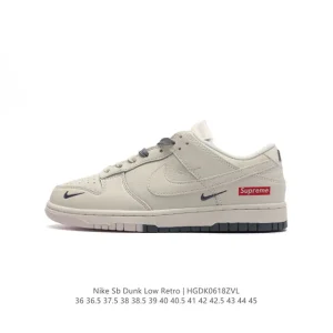 Nike SB Dunk Low Pro Vintage Leather Skateboarding Shoes