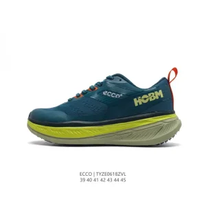 ECCO Men's Casual Sneakers Breathable Lightweight Lace-Up Shoes