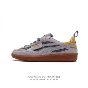 PUMA Palermo OG Army Trainer Low Top Sneakers for Men and Women
