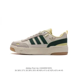 Adidas Originals Post Up Low Top Leather Sneakers for Men and Women