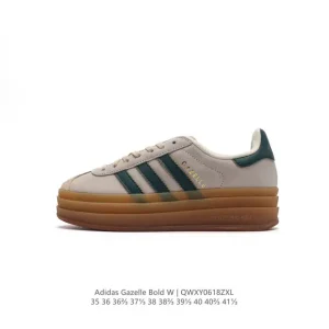 Adidas Gazelle Bold Retro Thick Sole Sneakers for Women and Men