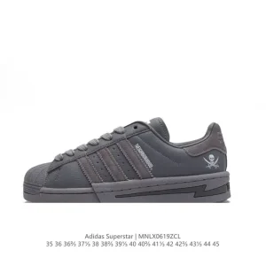 Adidas Superstar 82 Classic Shell Toe Leather Sneakers