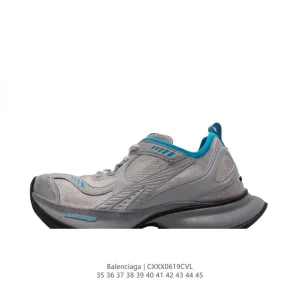 Balenciaga Circuit 12.5 Thick Sole Running Shoes for Men and Women