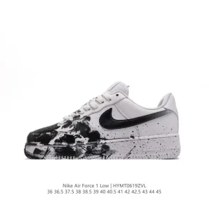Nike Air Force 1 07 Low White Leather Casual Sneakers for Men and Women